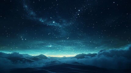 Fototapeta premium Enchanting Northern Lights Illuminating Night Sky - AR 169