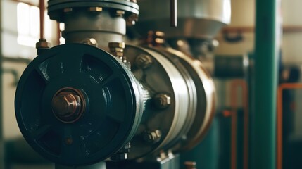 A well-lit close-up of a modern water pump motor on a crisp white background