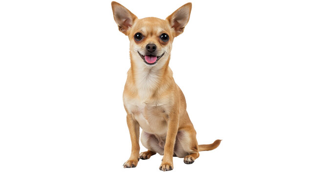 Isolated Happy Chihuahua