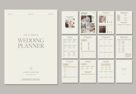 Wedding Planner Layout