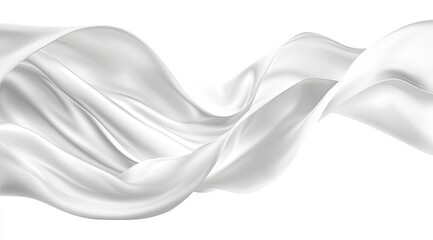 Abstract flowing fabric