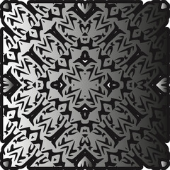 Silver metallic gradient with repeat Pattern . Abstract metallic background.