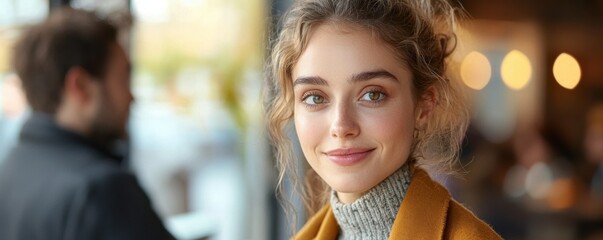 Elevate your career at a stylish coffee shop Professionals connect, exchanging insights, and discussing job opportunities in a relaxed atmosphere Expand your network, build valuable relationships