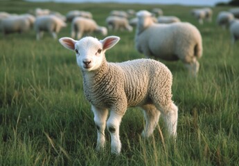 Obraz premium sheep and lamb