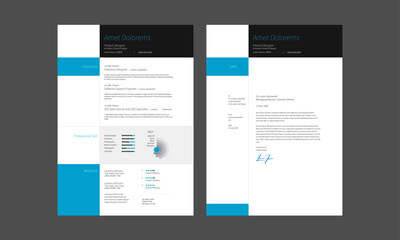 Modern Business Resume CV Template
