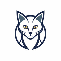 vector illustration of a cat