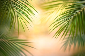Fototapeta premium Beautiful wide paradise beach with golden sand