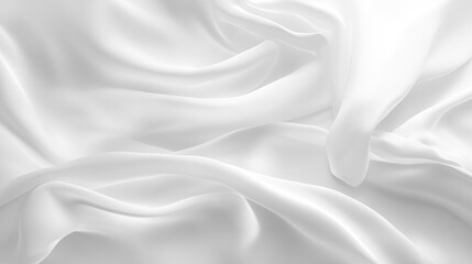 white silk background