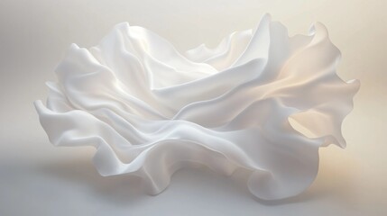 seashell on black background