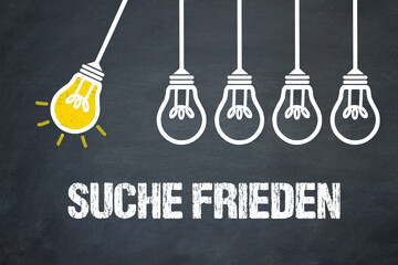 Fototapeta premium suche Frieden 