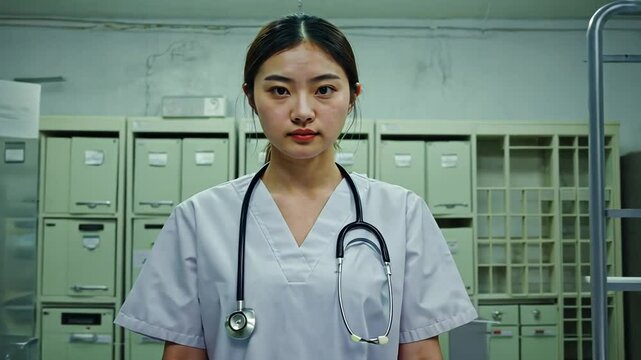 Nurse in prison.