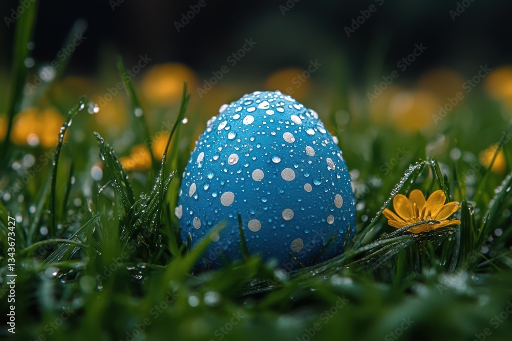 Poster an eclectic easter display with vibrant orange and rustic elements set in a chaotic yet stylish envi