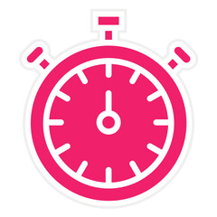 Fototapeta premium Vector Design Stopwatch Icon Style