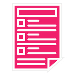 Obraz premium Vector Design Task List Icon Style