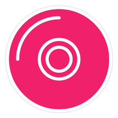 Vector Design Compact Disc Icon Style