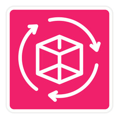 Vector Design Rotation Icon Style