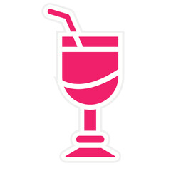 Vector Design Mulled Wine Icon Style