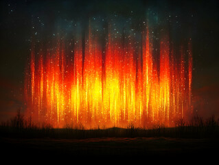 Fiery Pillars of Night