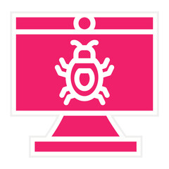 Vector Design Malware Icon Style