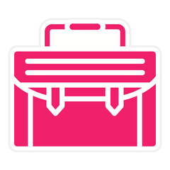 Vector Design Suitcase Icon Style