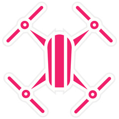 Vector Design Drone Icon Style