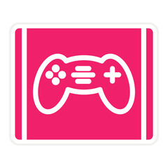 Vector Design Tablet Game Icon Style
