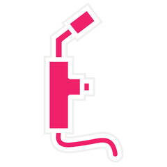 Welding Torch Vector Design Icon Style