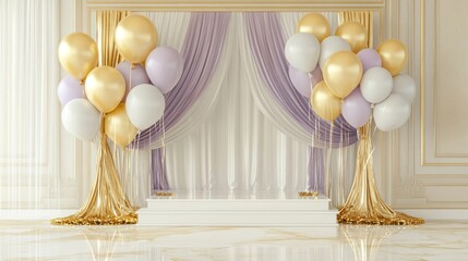 Elegant Balloons Party Decoration