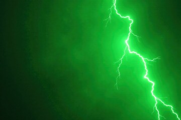 Vibrant green energy with glowing neon lights , neon, electric