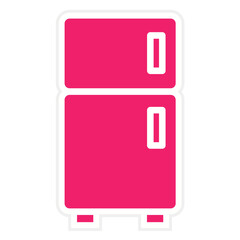 Vector Design Fridge Icon Style