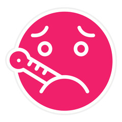 Vector Design Sick Icon Style