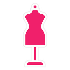 Vector Design Mannequin Icon Style