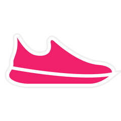 Vector Design Women Shoes Icon Style