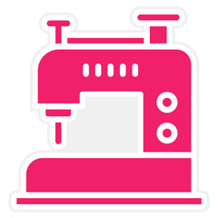 Vector Design Sewing Machine Icon Style