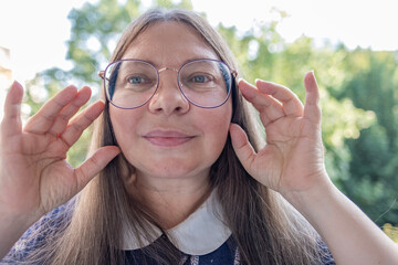 very surprised woman with eyes bulging from shock, bulging eyes, funny face, mental health, mouth...