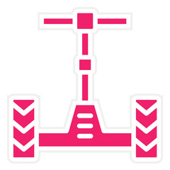 Vector Design Segway Icon Style