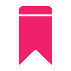 Vector Design Bookmark Icon Style