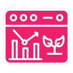 Vector Design Organic Reach Icon Style