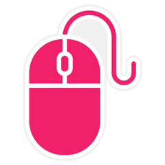 Vector Design Mouse Icon Style