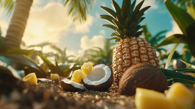 Tropical Fruits Paradise