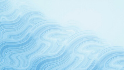 Serene Light Blue Abstract Flowing Waves Background Texture