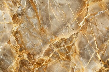 Fototapeta premium Photo of Warm brown marble pattern with white veins. Background texture for backdrops or mapping