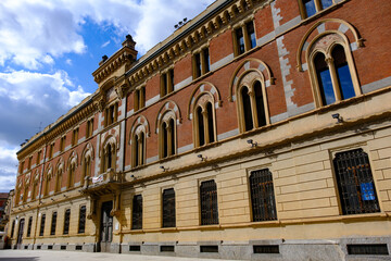 Legnano, Milan, Italy: the historic palace hosting the town hall