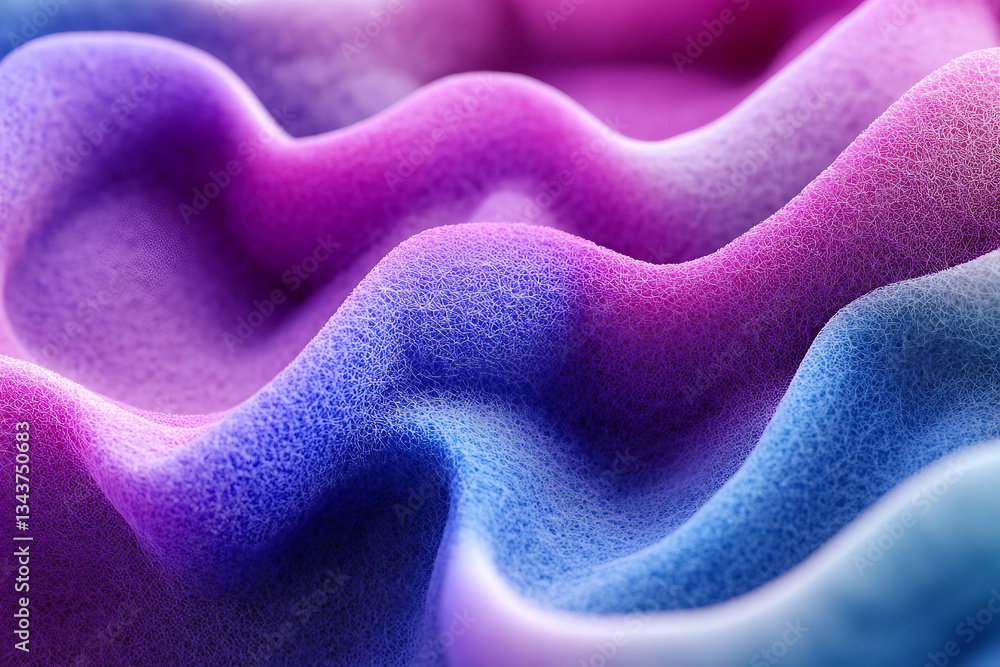 Poster textured surface showing abstract 3d rendering created with generative ai