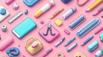 Colorful Stationary Collection