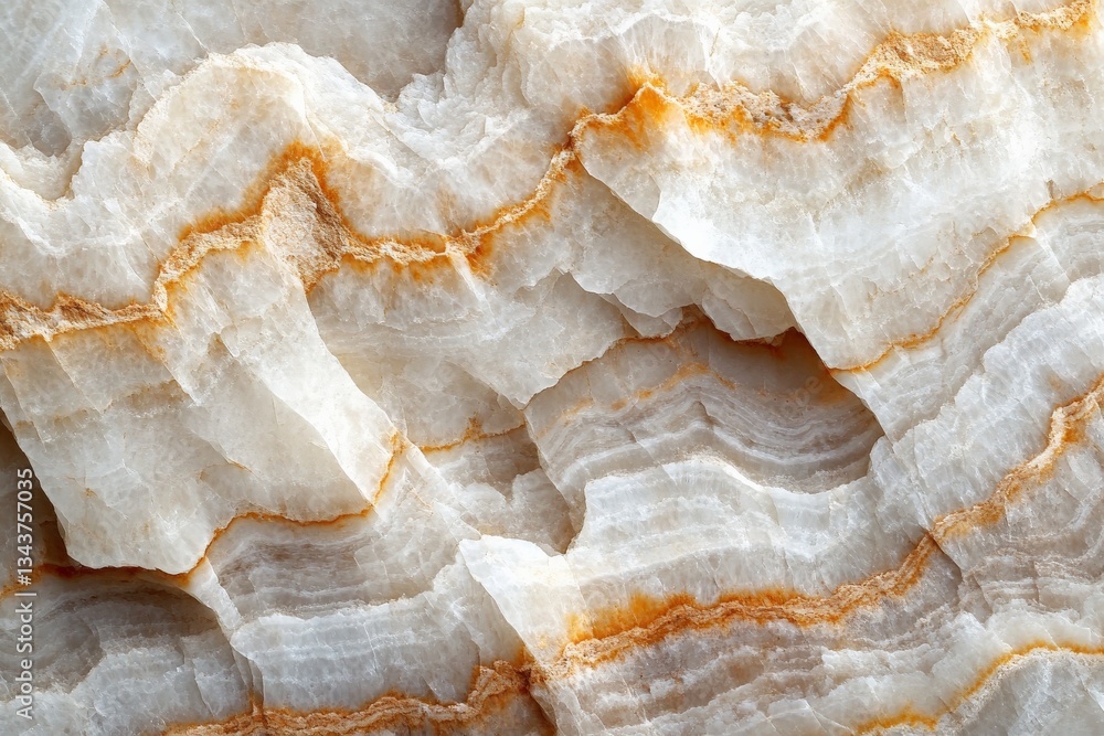 Poster unique mineral formation showcasing layered textures and colors with smooth surface