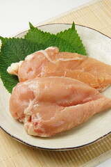 生のもも鶏肉