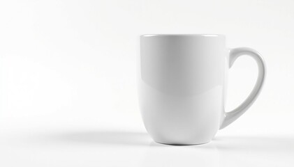 White ceramic mug isolated on white background, mug, object, stock