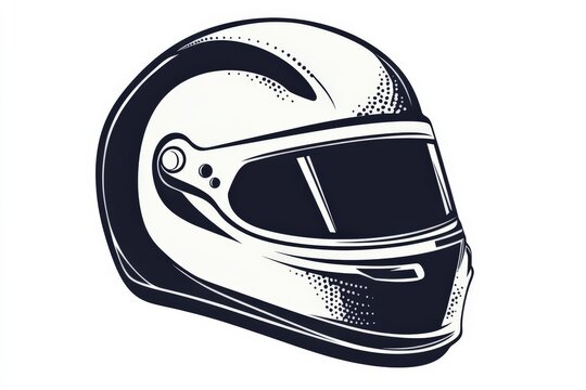 Stylish racing helmet design showcasing modern safety features for motorsport enthusiasts