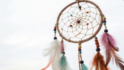 Floating Dreamcatcher for Boho Lovers – Perfect for Home Decor, Festivals, and Yoga Studios

